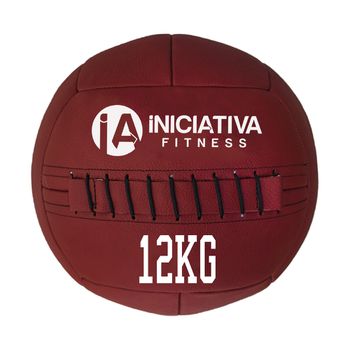 Wall ball 26lb / 12kg - vermelha - WB12V - Iniciativa Fitness