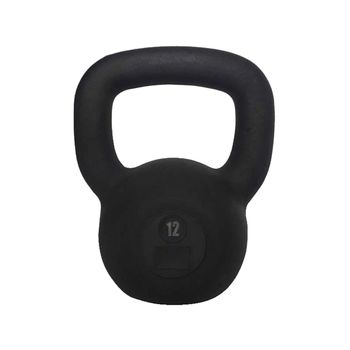 Kettlebell emborrachado texturizado 12kg - unidade... - Iniciativa Fitness