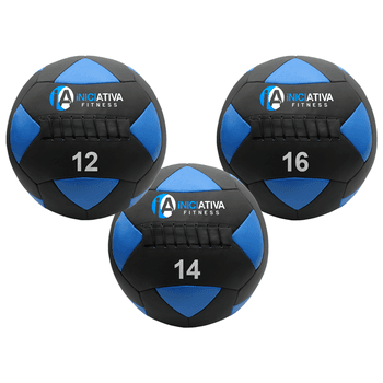 Kit 3 bolas wall ball 12kg, 14kg e 16kg | iniciati... - Iniciativa Fitness