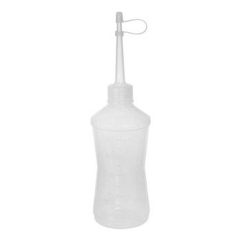 FRASCO ALMOTOLIA PLASTICO TRANSPARENTE 250ML - 004... - Casa da Borracha