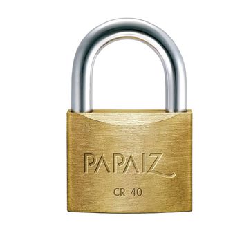 CADEADO 40 MM PAPAIZ - 00528 - Casa da Borracha