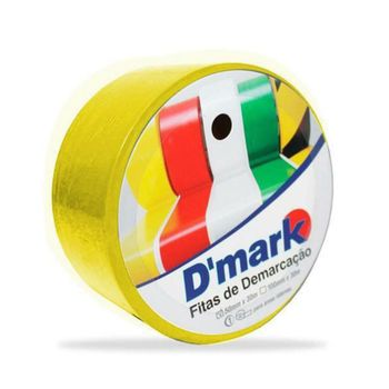 Fita Demarcação Solo Amarelo 48mm x 30mts - 00703 - Casa da Borracha