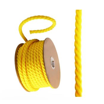 Corda Amarela Mazzaferro 10mm 190mt - 08060 - Casa da Borracha