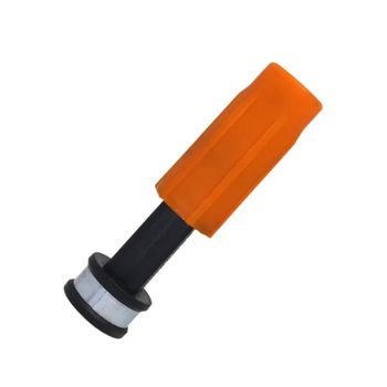 ESGUICHO HIDROMAR 2,4 MM LARANJA - 10336 - Casa da Borracha