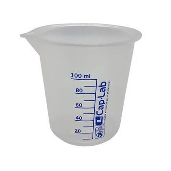 Copo Becker Com Escala 100ml J.Prolab - 10350 - Casa da Borracha
