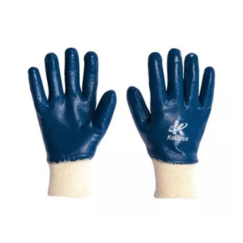 Luva Kalipso Nitrilica KA 30 Azul - V0031 - Casa da Borracha