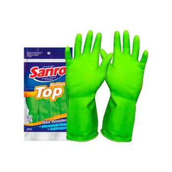 Luva Sanro Verde - V0038 - Casa da Borracha