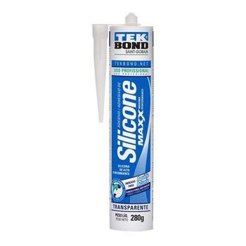 SILICONE AQUARIO INCOLOR 280G TEKBOND - 03229 - Casa da Borracha