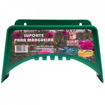 SUPORTE MANGUEIRA JARDIM PLASTICO IBIRA - 06046 - Casa da Borracha