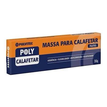 MASSA P/ CALAFETAR 350 G PULVITEC - 00789 - Casa da Borracha