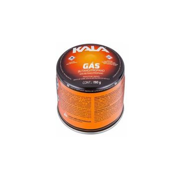 CARTUCHO GAS BUTANO/PROPANO 190G KALA 861650 - 105... - Casa da Borracha