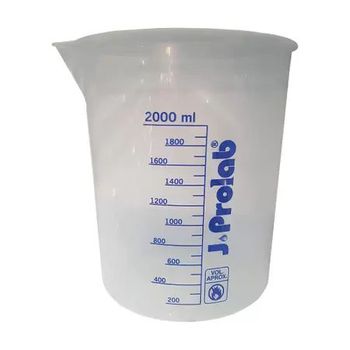 COPO BECKER COM ESCALA 2000 ML J.PROLAB - 10611 - Casa da Borracha