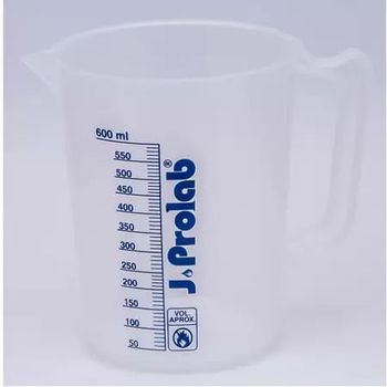 JARRA COM ESCALA 600 ML J.PROLAB - 10280 - Casa da Borracha