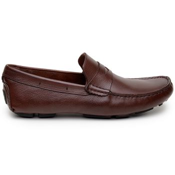 Sapato Casual Masculino Driver CNS 55A009 Café - CNS