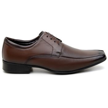 Sapato Social Masculino Derby CNS 40062 Dark Brown - CNS