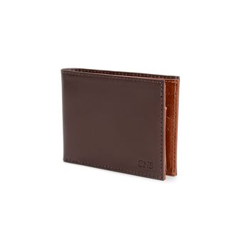 Carteira Masculina CNS 021 Café (2 em 1) - CNS