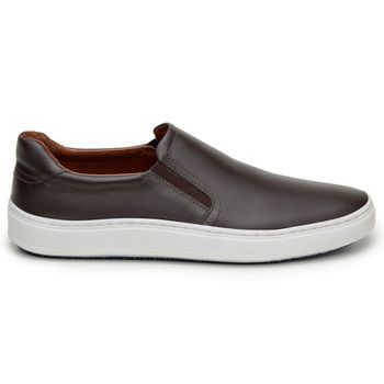 Tênis Casual Masculino Slip-on CNS 21070 Café - CNS