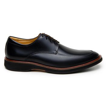 Sapato Casual Masculino Derby CNS 7100 Preto - CNS