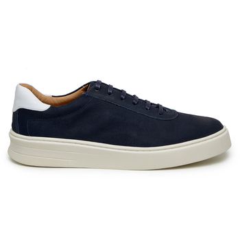 Tênis Casual Masculino CNS 3309 Marinho e Branco - CNS