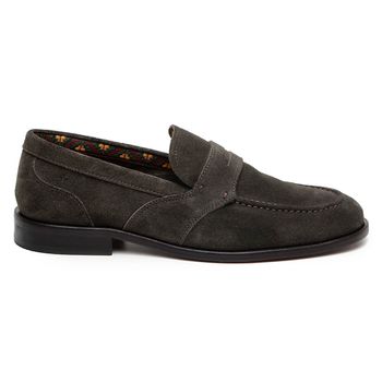 Sapato Casual Masculino Mocassim CNS+ 500204 Chumbo - CNS