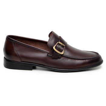 Sapato Casual Masculino Mocassim CNS 11052 Tabaco - CNS