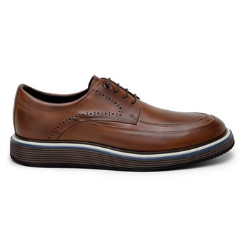 Sapato Casual Masculino Derby CNS DMI-100A Conhaque - CNS