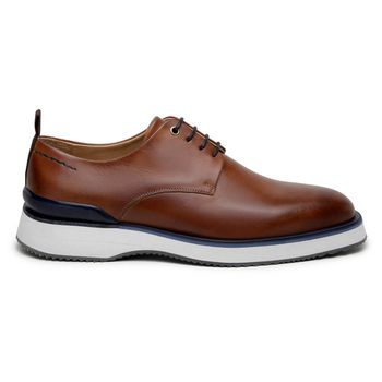 Sapato Casual Masculino Derby CNS+ 18307 Whisky - CNS