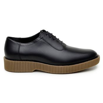 Sapato Casual Masculino Oxford CNS 18105 Preto - CNS