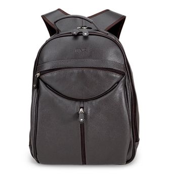 Mochila Executiva Masculina Para Notebook PMT Couro Café MOC02 - FKV  Calçados