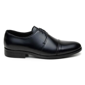 Sapato Social Masculino Derby CNS 90022 Preto (Pelica) - CNS