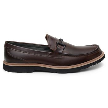 Sapato Casual Masculino Mocassim CNS+ 426017 Moca - CNS