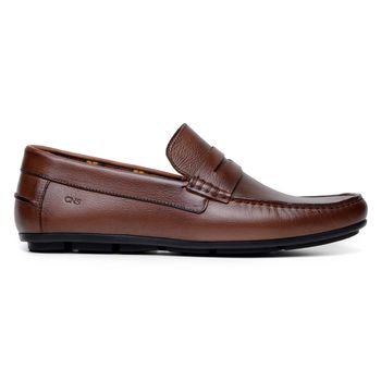 SAPATO CASUAL MASCULINO MOCASSIM CNS CLARK VI WHISKY - CNS
