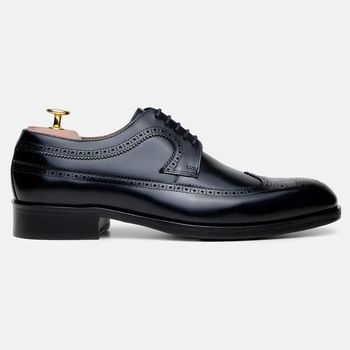 Sapato Social Masculino Derby CNS+ Brogue Holl PRETO - CNS