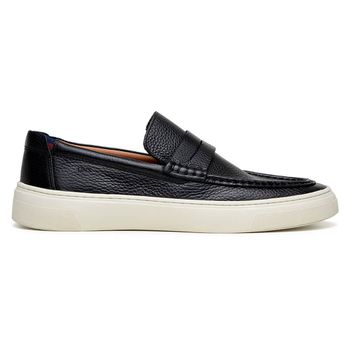 Sapato Casual Masculino Mocassim CNS 8606 Preto - CNS