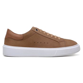 Tênis Casual Masculino CNS 8401 Areia e Caramelo - CNS