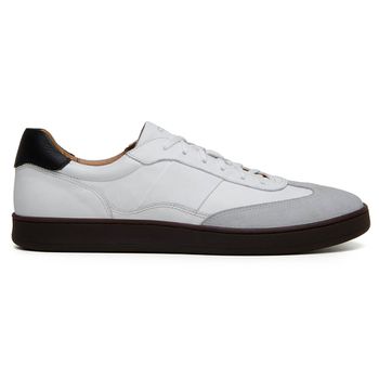 Tênis Casual Masculino CNS 660002 Branco E Preto - CNS