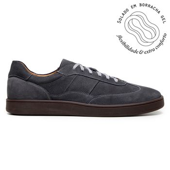 Tênis Casual Masculino CNS 660002 Chumbo - CNS