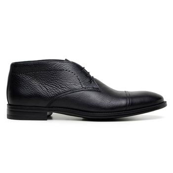 Bota Social Masculina CNS 19511 Preta - CNS