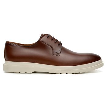 Sapato Casual Masculino Derby CNS Rennes 03 Tan - CNS