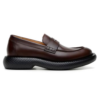 Sapato Casual Masculino Mocassim CNS 64601 Café | CNS