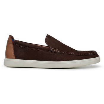 Sapato Casual Masculino Mocassim CNS 20001 Café e Havana - CNS