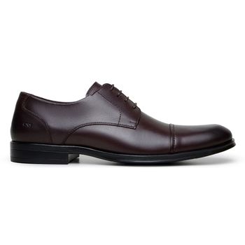 Sapato Social Masculino Derby CNS 71010 Café - CNS