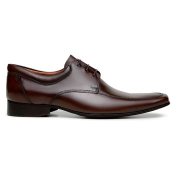 Sapato Social Masculino Derby CNS Disc 05 Tostado - CNS