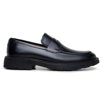 SAPATO CASUAL MASCULINO MOCASSIM CNS STARK II PRETO - CNS