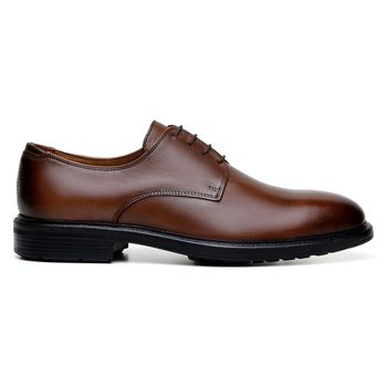 SAPATO CASUAL MASCULINO DERBY CNS COLLIN I WHISKY - CNS