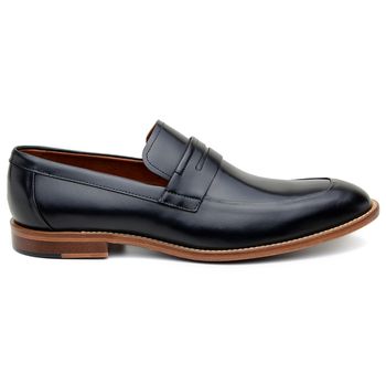 Sapato Social Masculino Mocassim CNS+ Houston 12 Preto - CNS