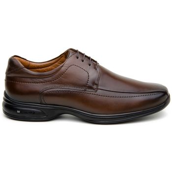 Sapato Social Masculino Derby CNS 71461 Dark Brown - CNS