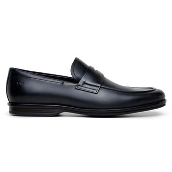 SAPATO SOCIAL MASCULINO MOCASSIM CNS VOSS I PRETO - CNS