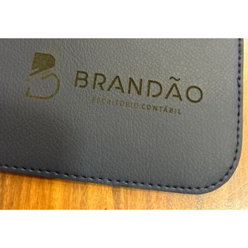 160 unidades Mousepad 20x20cm Azul Marinho com log... - BULLPAD