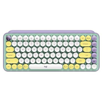 Teclado Mecânico Sem Fio Pop Keys Daydream Lilás L... - BULLPAD